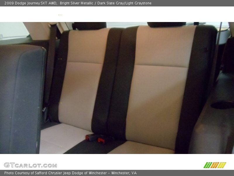 Bright Silver Metallic / Dark Slate Gray/Light Graystone 2009 Dodge Journey SXT AWD