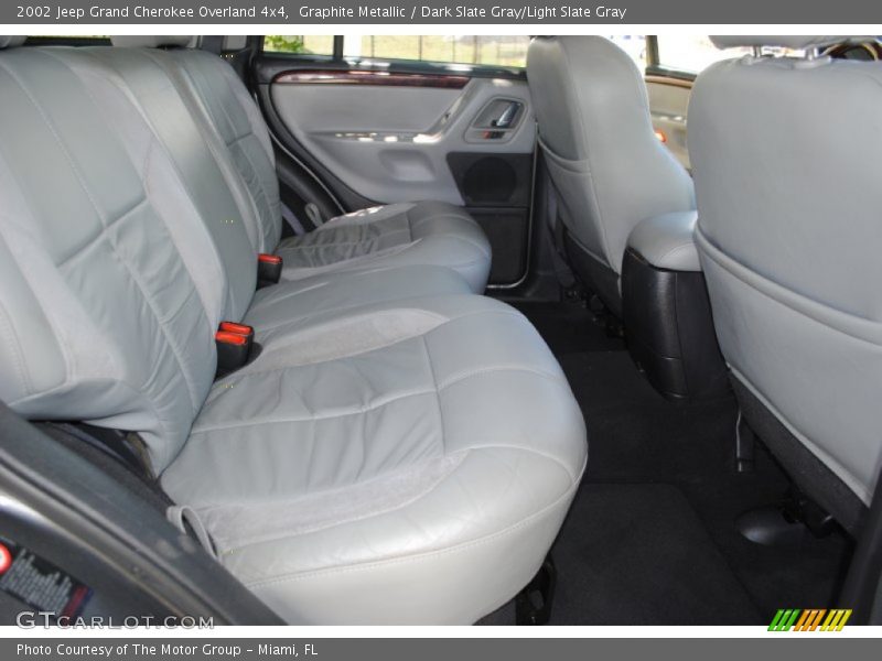  2002 Grand Cherokee Overland 4x4 Dark Slate Gray/Light Slate Gray Interior