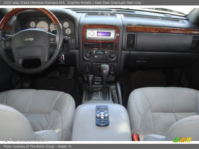 Graphite Metallic / Dark Slate Gray/Light Slate Gray 2002 Jeep Grand Cherokee Overland 4x4