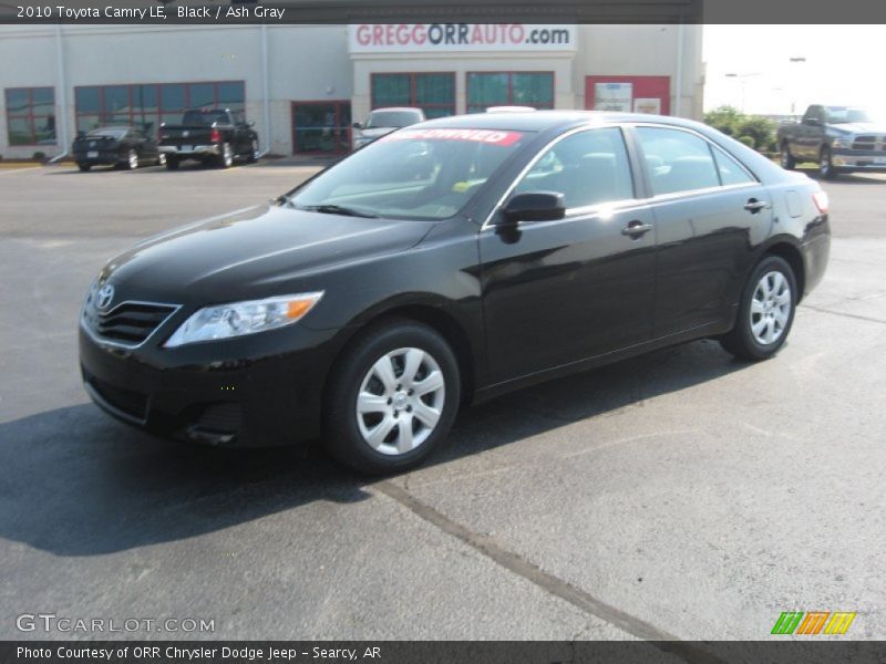 Black / Ash Gray 2010 Toyota Camry LE