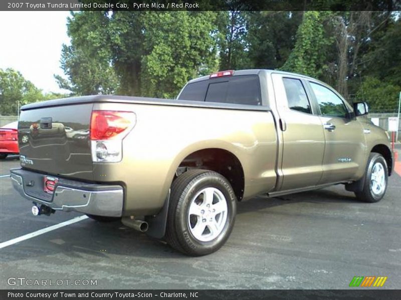 Pyrite Mica / Red Rock 2007 Toyota Tundra Limited Double Cab
