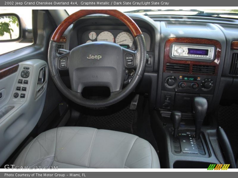 Graphite Metallic / Dark Slate Gray/Light Slate Gray 2002 Jeep Grand Cherokee Overland 4x4