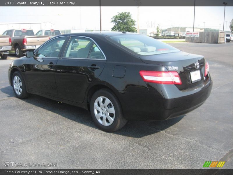 Black / Ash Gray 2010 Toyota Camry LE