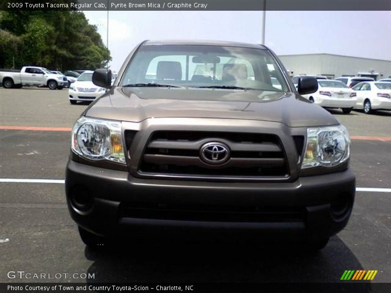 Pyrite Brown Mica / Graphite Gray 2009 Toyota Tacoma Regular Cab