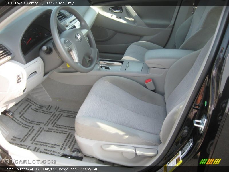 Black / Ash Gray 2010 Toyota Camry LE