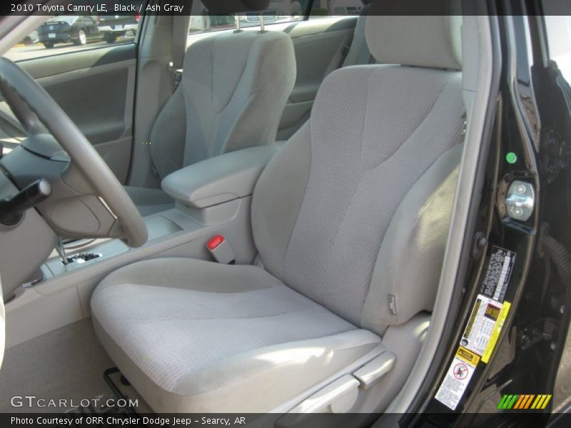 Black / Ash Gray 2010 Toyota Camry LE