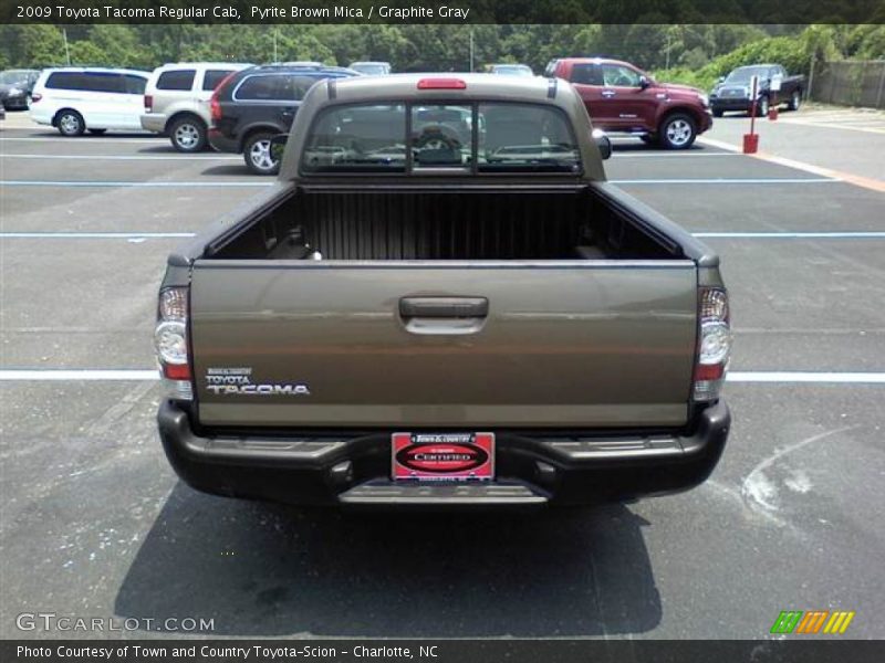 Pyrite Brown Mica / Graphite Gray 2009 Toyota Tacoma Regular Cab