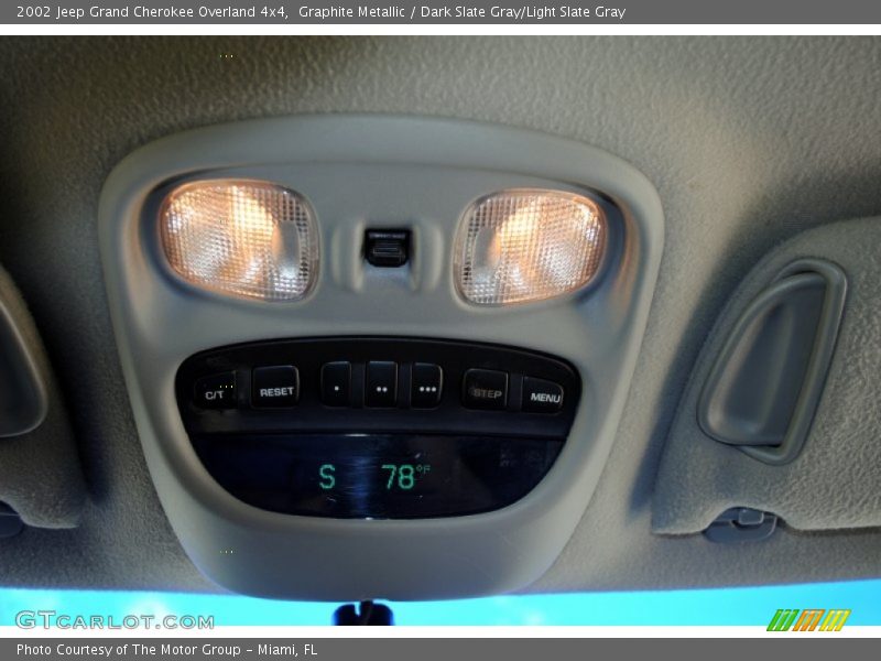 Graphite Metallic / Dark Slate Gray/Light Slate Gray 2002 Jeep Grand Cherokee Overland 4x4