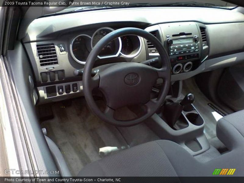 Pyrite Brown Mica / Graphite Gray 2009 Toyota Tacoma Regular Cab