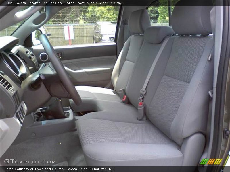 Pyrite Brown Mica / Graphite Gray 2009 Toyota Tacoma Regular Cab