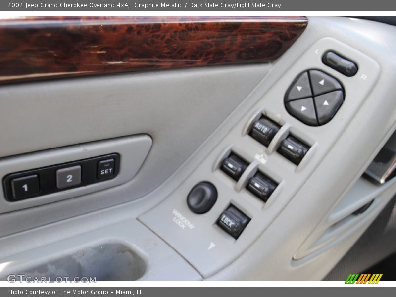 Graphite Metallic / Dark Slate Gray/Light Slate Gray 2002 Jeep Grand Cherokee Overland 4x4