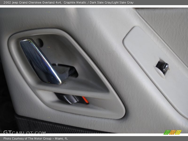 Graphite Metallic / Dark Slate Gray/Light Slate Gray 2002 Jeep Grand Cherokee Overland 4x4