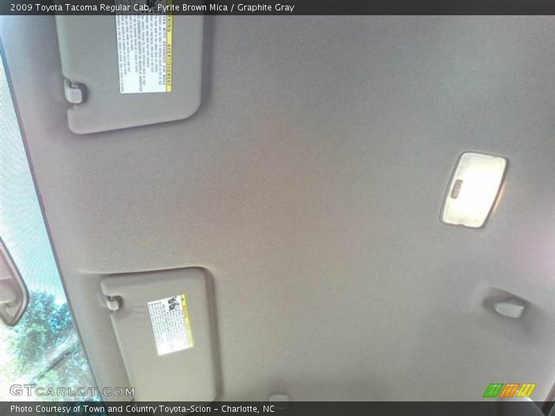 Pyrite Brown Mica / Graphite Gray 2009 Toyota Tacoma Regular Cab