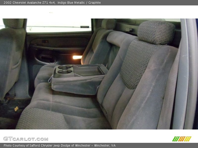 Indigo Blue Metallic / Graphite 2002 Chevrolet Avalanche Z71 4x4