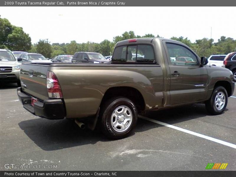 Pyrite Brown Mica / Graphite Gray 2009 Toyota Tacoma Regular Cab