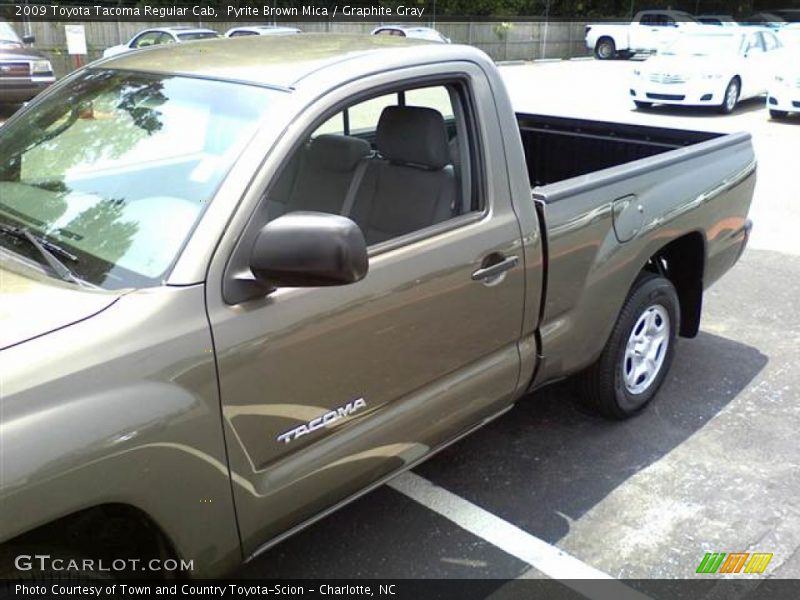 Pyrite Brown Mica / Graphite Gray 2009 Toyota Tacoma Regular Cab