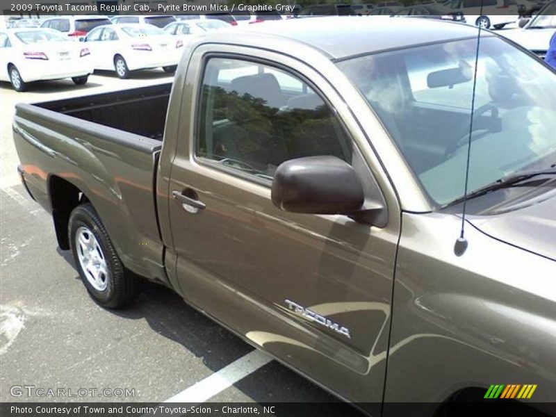 Pyrite Brown Mica / Graphite Gray 2009 Toyota Tacoma Regular Cab