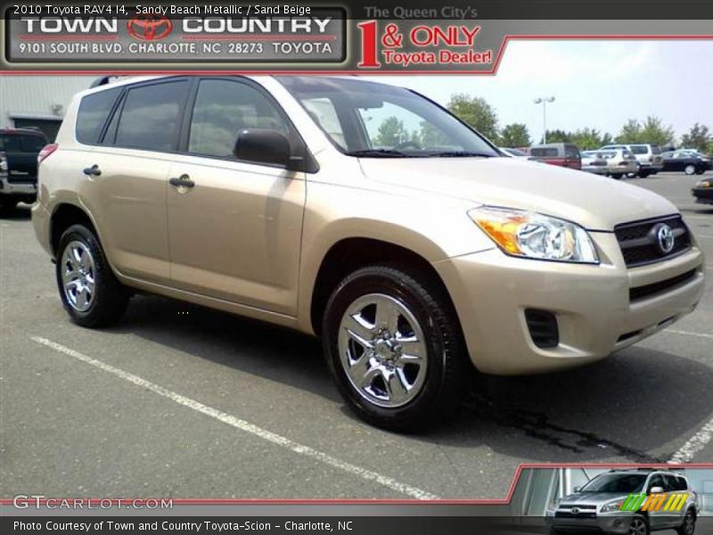 Sandy Beach Metallic / Sand Beige 2010 Toyota RAV4 I4
