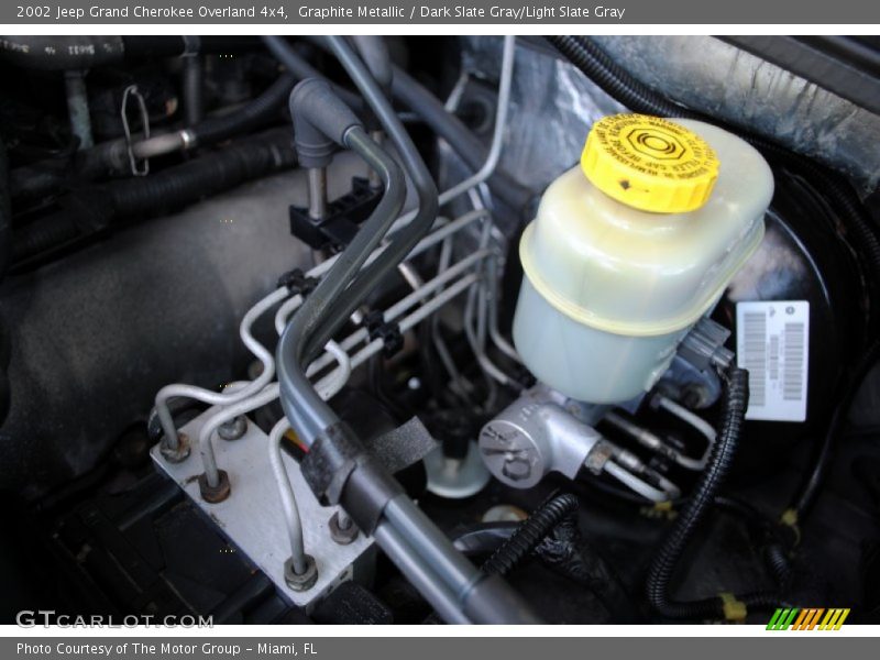 Graphite Metallic / Dark Slate Gray/Light Slate Gray 2002 Jeep Grand Cherokee Overland 4x4
