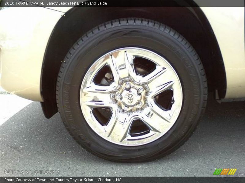 Sandy Beach Metallic / Sand Beige 2010 Toyota RAV4 I4