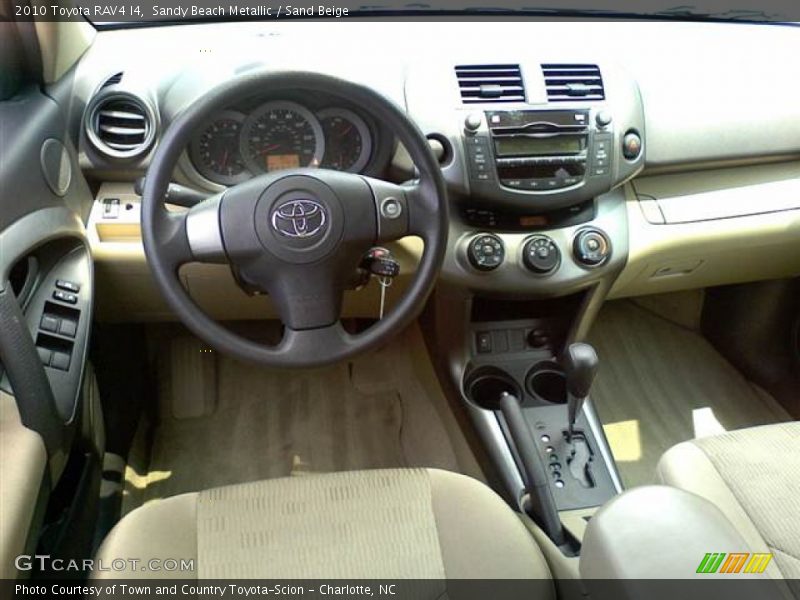 Sandy Beach Metallic / Sand Beige 2010 Toyota RAV4 I4
