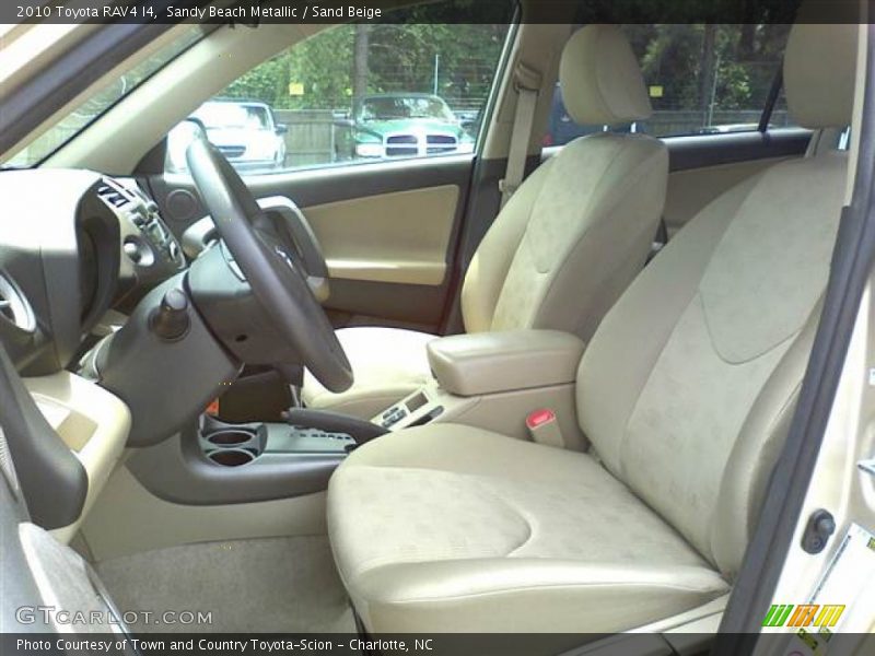 Sandy Beach Metallic / Sand Beige 2010 Toyota RAV4 I4