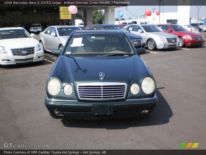 Brilliant Emerald Green Metallic / Parchment 1998 Mercedes-Benz E 300TD Sedan