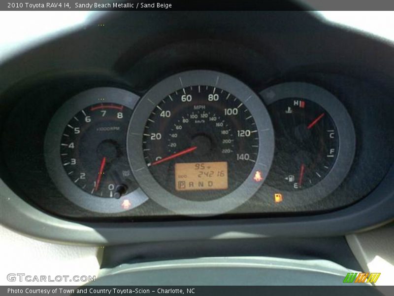 Sandy Beach Metallic / Sand Beige 2010 Toyota RAV4 I4