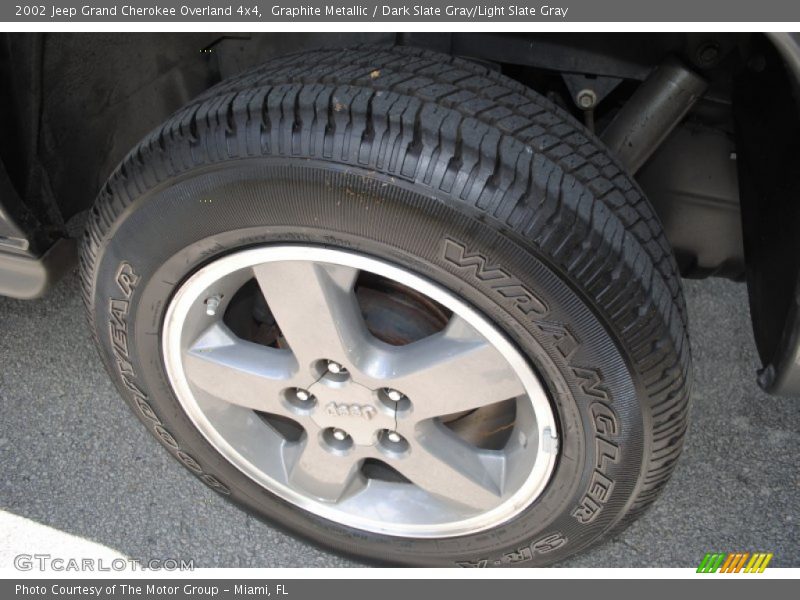 Graphite Metallic / Dark Slate Gray/Light Slate Gray 2002 Jeep Grand Cherokee Overland 4x4