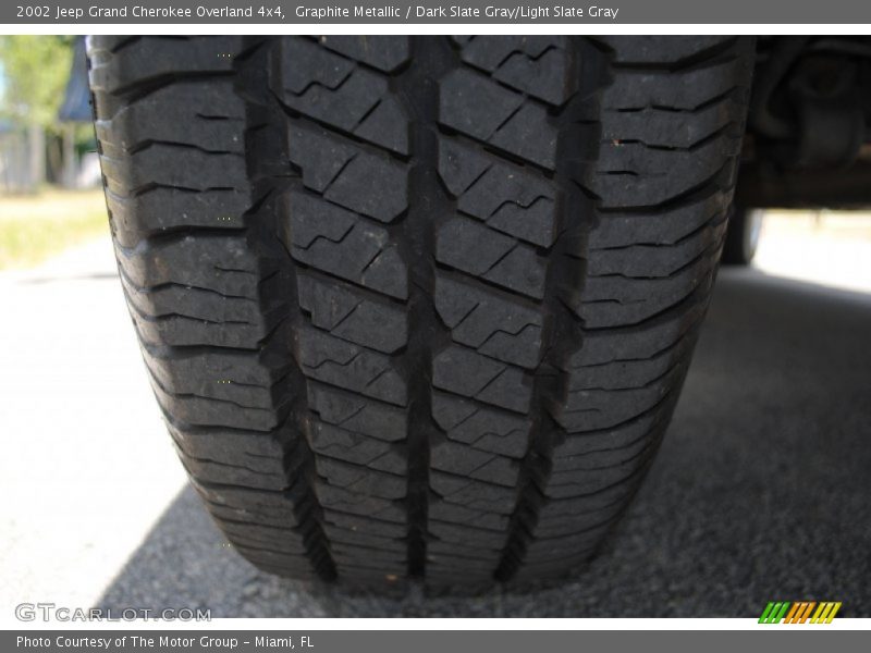 Graphite Metallic / Dark Slate Gray/Light Slate Gray 2002 Jeep Grand Cherokee Overland 4x4