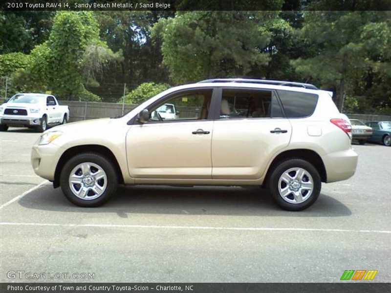 Sandy Beach Metallic / Sand Beige 2010 Toyota RAV4 I4