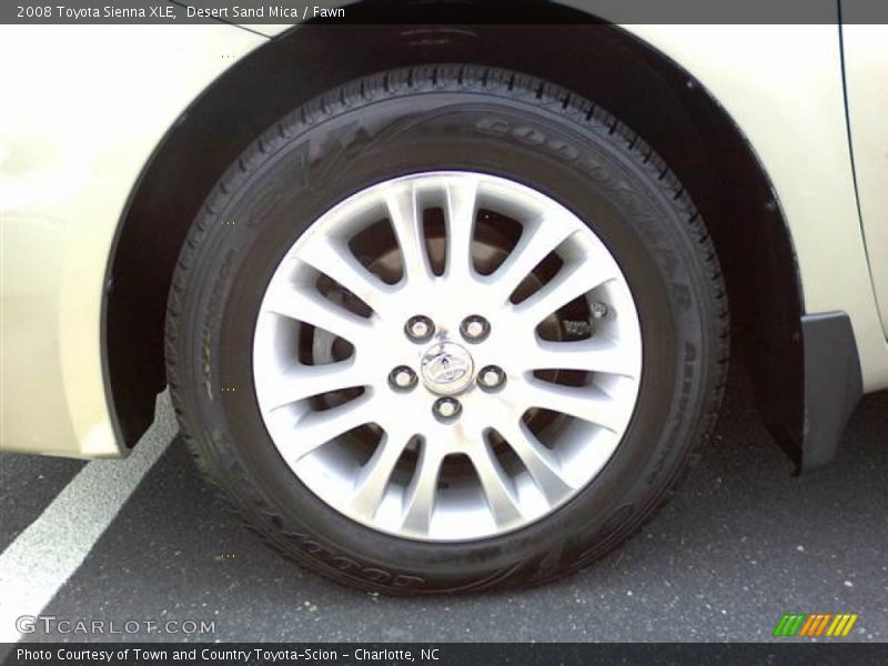 Desert Sand Mica / Fawn 2008 Toyota Sienna XLE