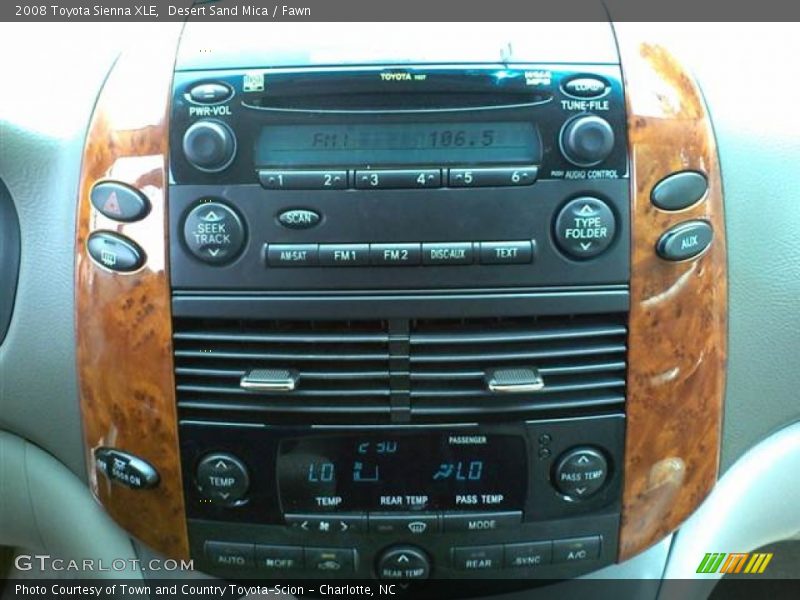 Desert Sand Mica / Fawn 2008 Toyota Sienna XLE