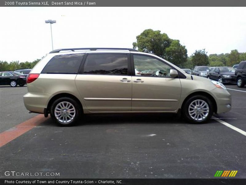 Desert Sand Mica / Fawn 2008 Toyota Sienna XLE