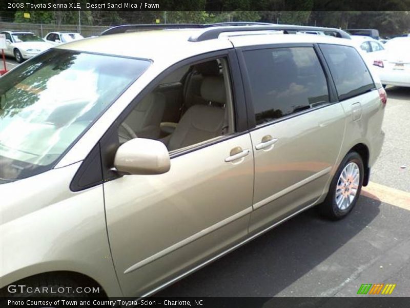 Desert Sand Mica / Fawn 2008 Toyota Sienna XLE