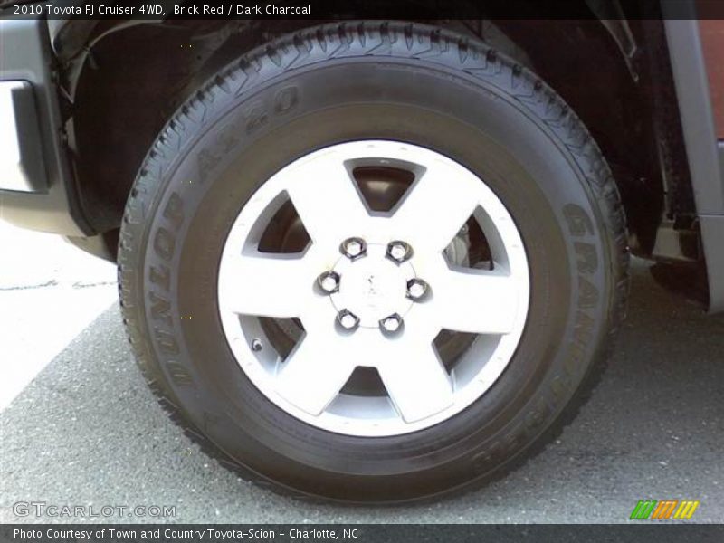 Brick Red / Dark Charcoal 2010 Toyota FJ Cruiser 4WD