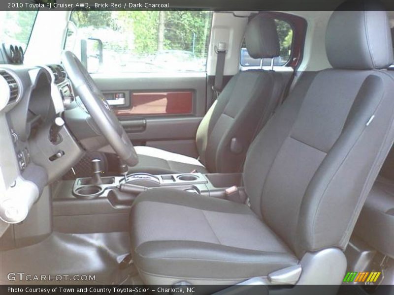Brick Red / Dark Charcoal 2010 Toyota FJ Cruiser 4WD