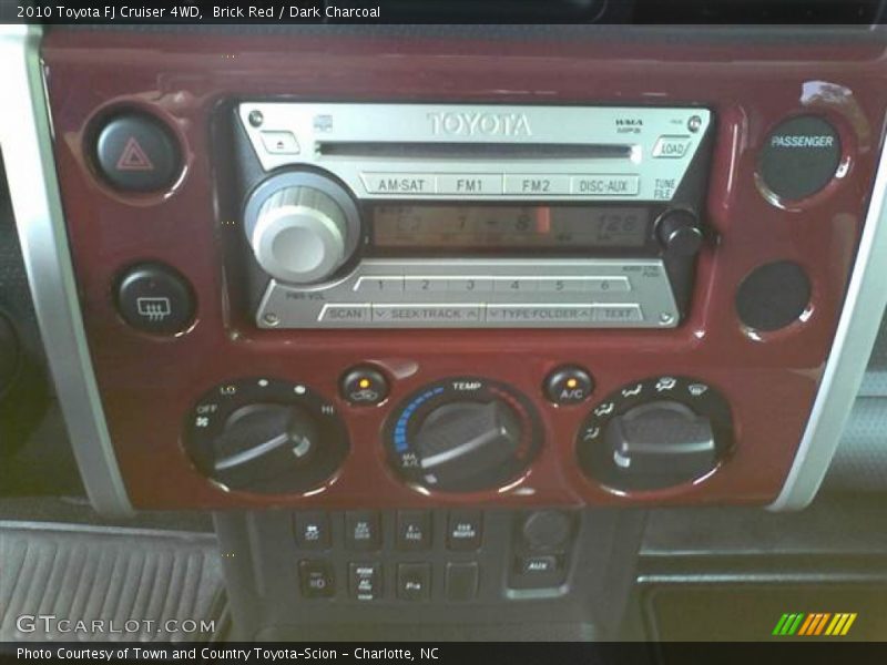Brick Red / Dark Charcoal 2010 Toyota FJ Cruiser 4WD