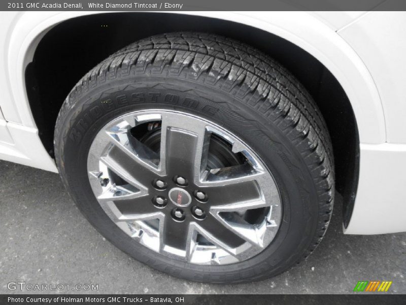 White Diamond Tintcoat / Ebony 2011 GMC Acadia Denali