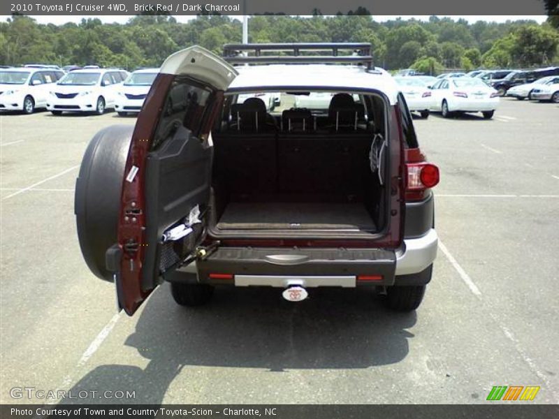 Brick Red / Dark Charcoal 2010 Toyota FJ Cruiser 4WD