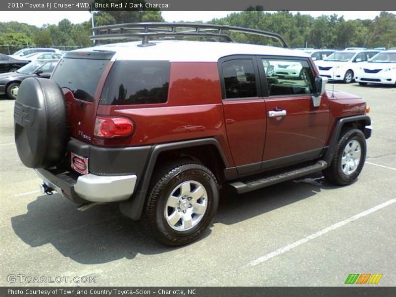 Brick Red / Dark Charcoal 2010 Toyota FJ Cruiser 4WD