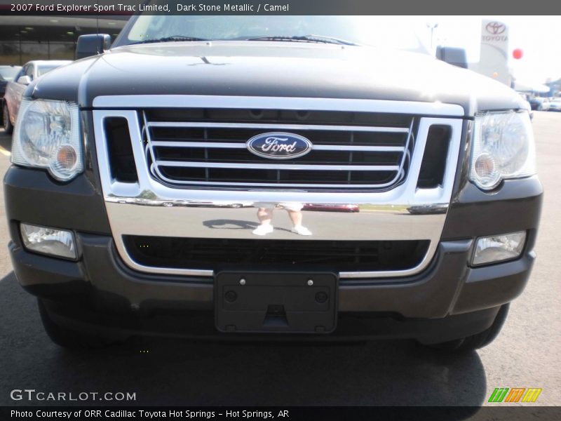Dark Stone Metallic / Camel 2007 Ford Explorer Sport Trac Limited