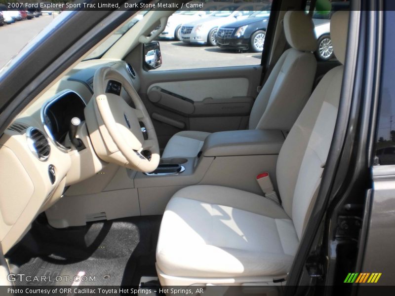 2007 Explorer Sport Trac Limited Camel Interior