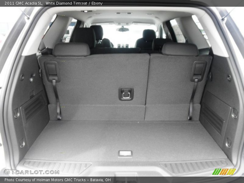 White Diamond Tintcoat / Ebony 2011 GMC Acadia SL