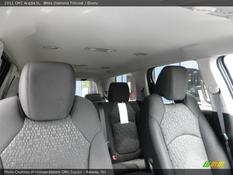 White Diamond Tintcoat / Ebony 2011 GMC Acadia SL