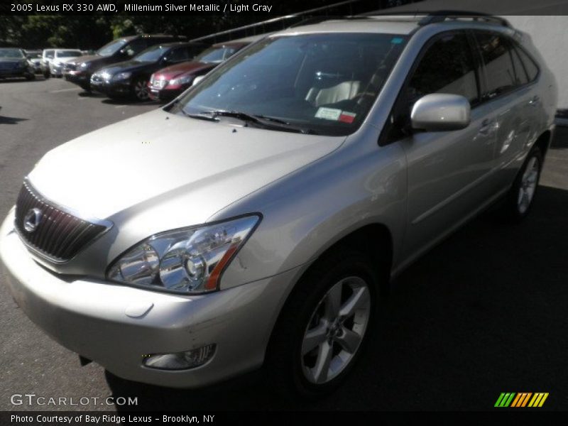 Millenium Silver Metallic / Light Gray 2005 Lexus RX 330 AWD