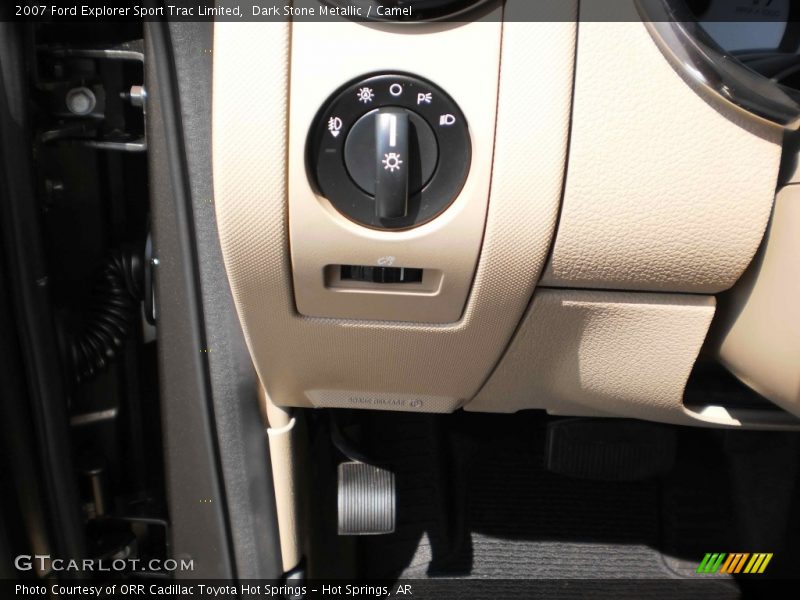 Dark Stone Metallic / Camel 2007 Ford Explorer Sport Trac Limited