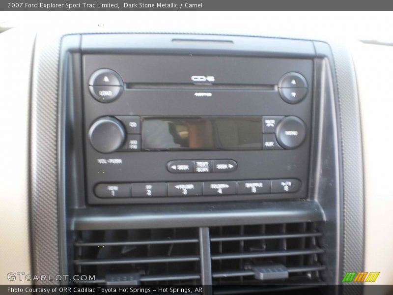 Dark Stone Metallic / Camel 2007 Ford Explorer Sport Trac Limited