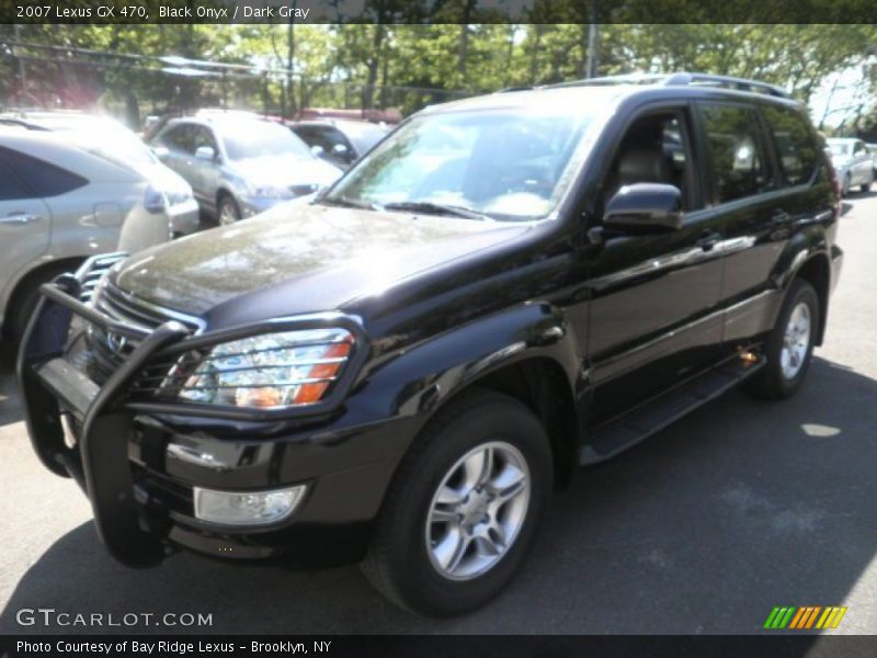 Black Onyx / Dark Gray 2007 Lexus GX 470