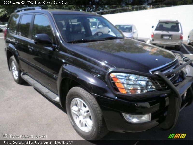 Black Onyx / Dark Gray 2007 Lexus GX 470